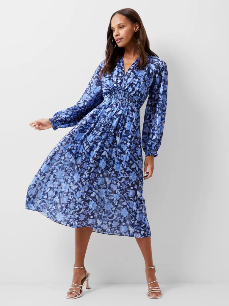 Cynthia Fauna Midi Dress<FRENCH CONNECTION Best