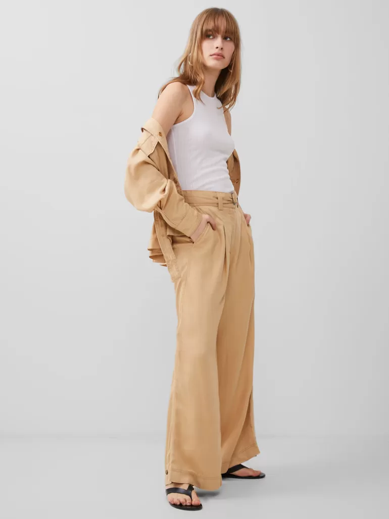 Elkie Twill Trousers<FRENCH CONNECTION Clearance