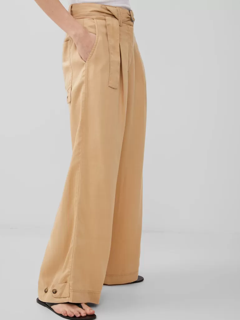 Elkie Twill Trousers<FRENCH CONNECTION Clearance