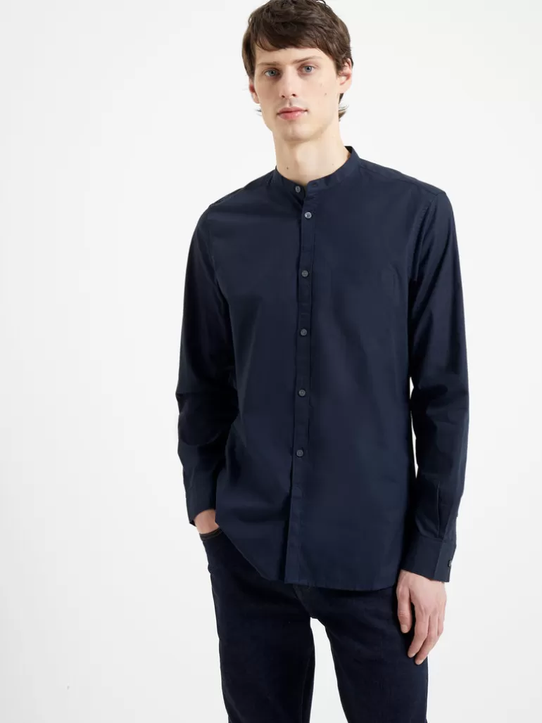 Plain Grandad Shirt<FRENCH CONNECTION Sale