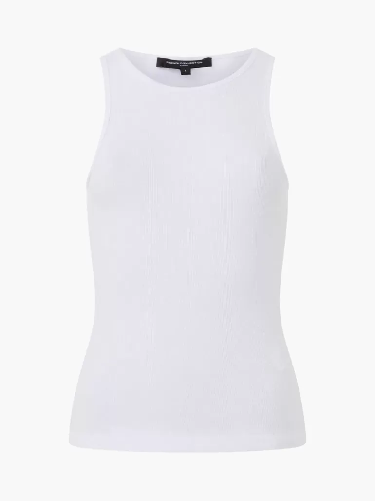 Rassia Sheryle Ribbed Tank Top<FRENCH CONNECTION Outlet