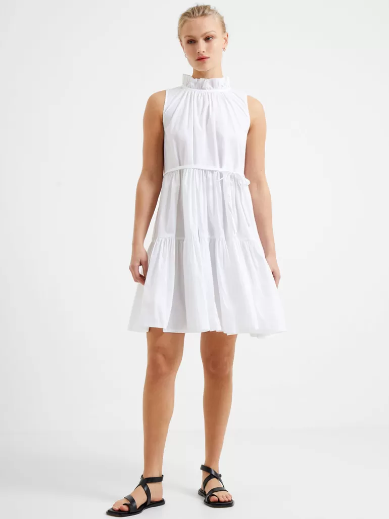 Rhodes Poplin Sleeveless Tiered Mini Dress<FRENCH CONNECTION Hot