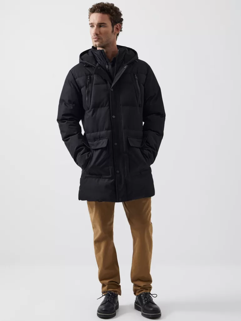 Row Layered Puffer Parka Coat<FRENCH CONNECTION Best