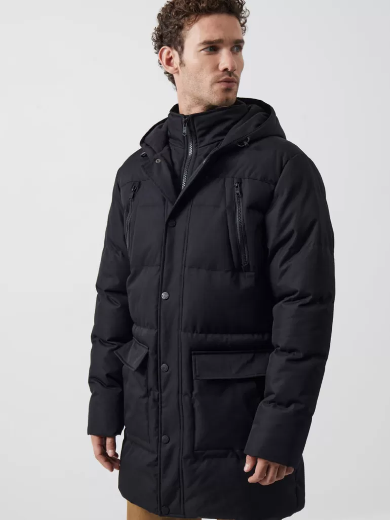 Row Layered Puffer Parka Coat<FRENCH CONNECTION Best