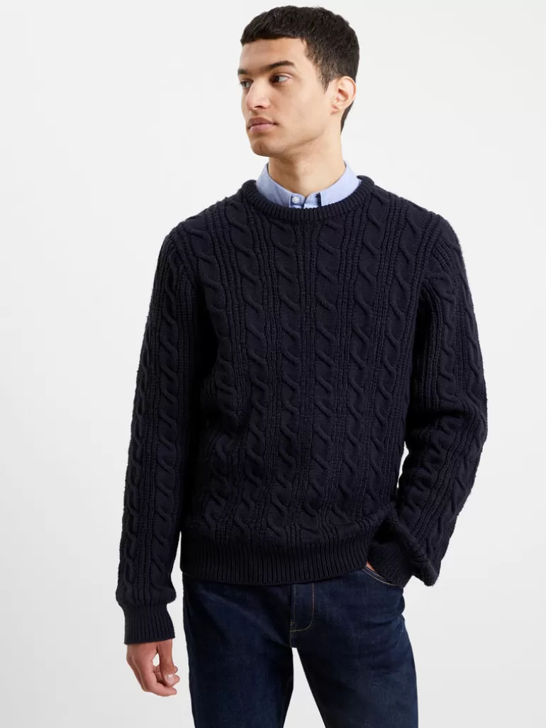 Soft Cable Knit Crew Neck Jumper<FRENCH CONNECTION Store