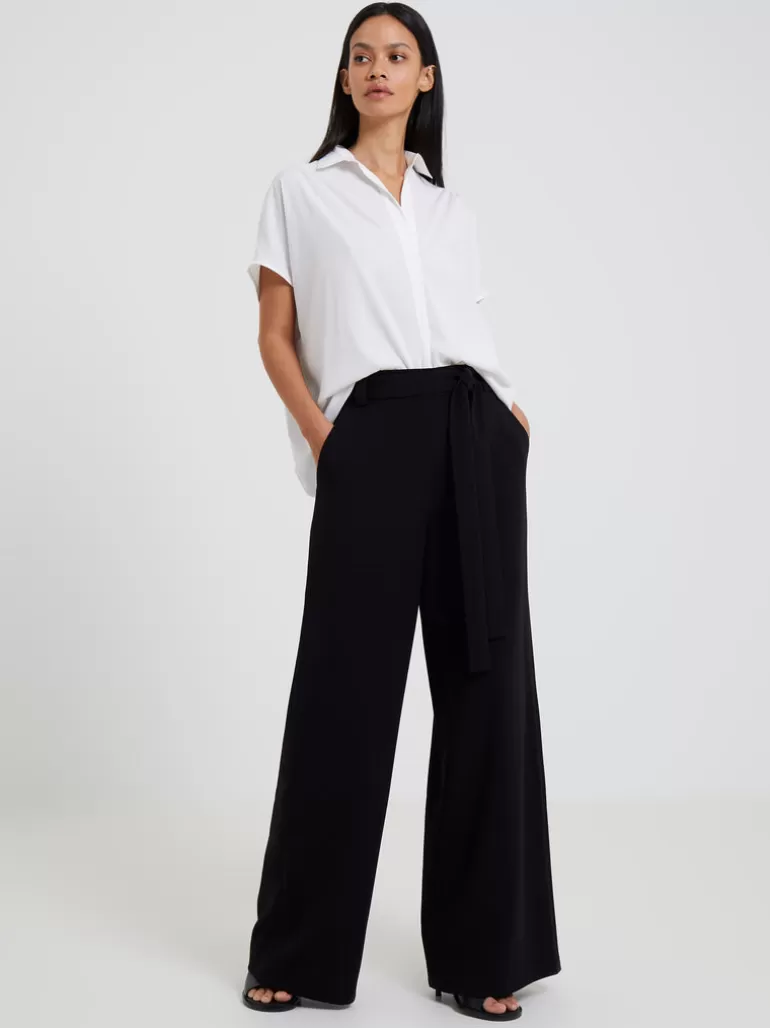 Whisper Belted Palazzo Trousers<FRENCH CONNECTION Shop