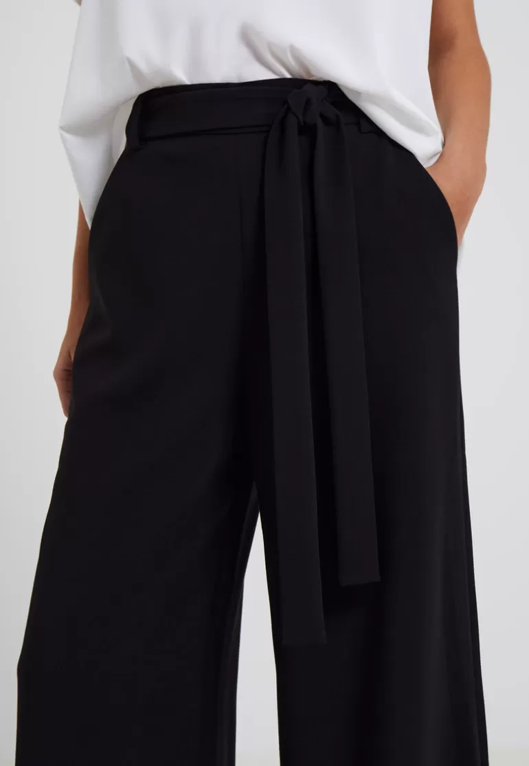 Whisper Belted Palazzo Trousers<FRENCH CONNECTION Shop